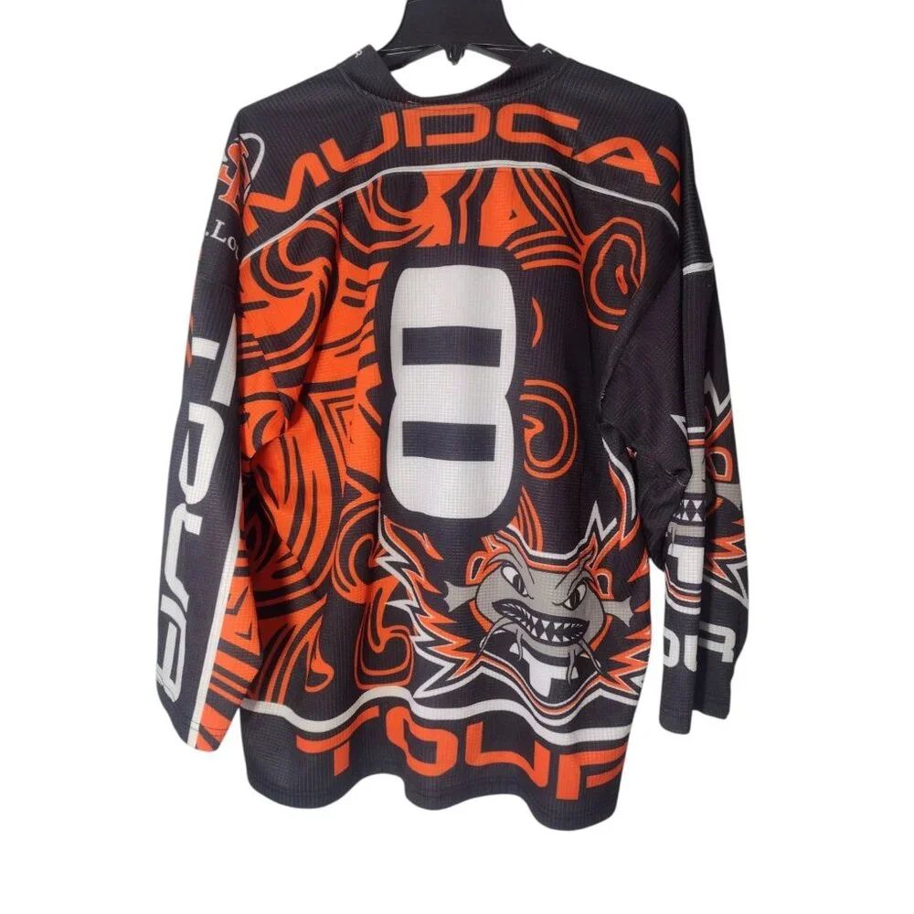 St Louis Mudcats Baseball Hockey Jersey Adult M Tour Canada Double Sided READ